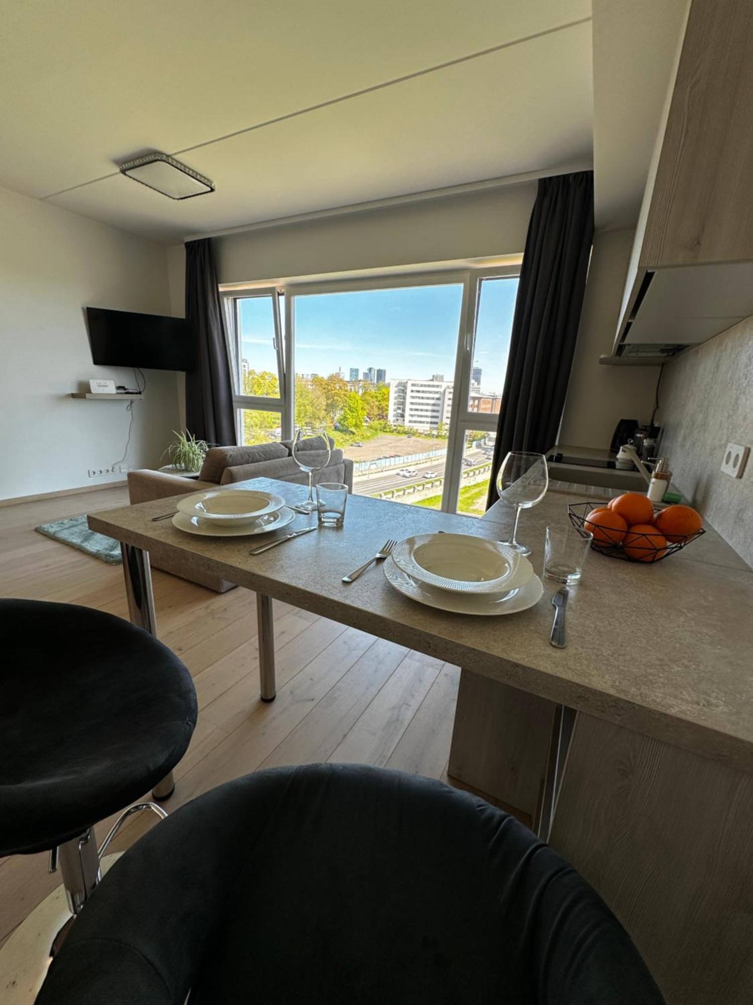 Modern Apartment With Great View Talin Exterior foto