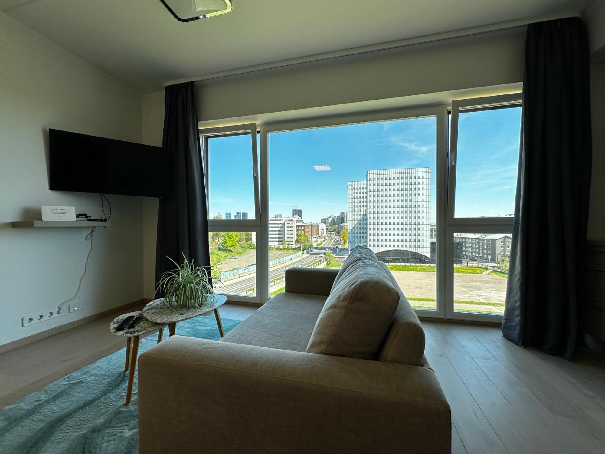 Modern Apartment With Great View Talin Exterior foto
